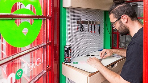 London's public telephones were no longer
