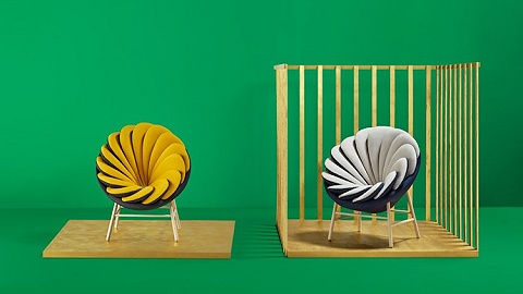 Good to look at or easy to sit on. See how these chairs find balance.