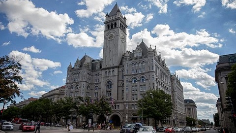 Trump opens new luxury hotel next to the W