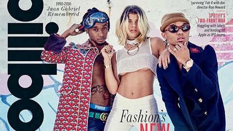 Sophia boldly showed off her breasts during a cover shoot and praised her boyfriend Dingri for being