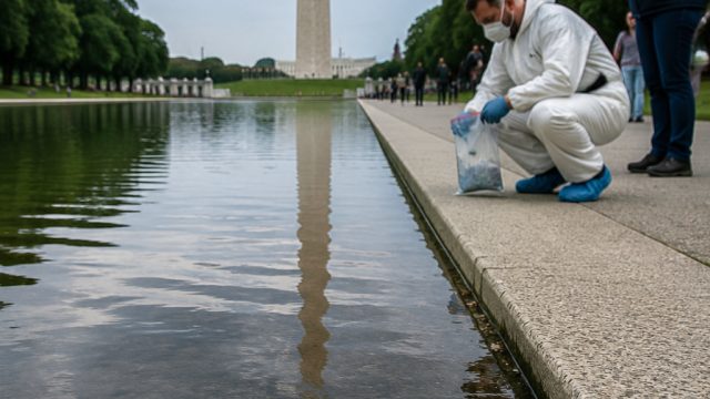 Reflecting Pool Under Scrutiny Amid Vand